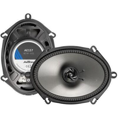 Axton, Haut-parleur hifi auto, Głośnik samochodowy, AE157 13 x 18 cm/5 x 7" 2-juostų koaksialiniai garsiakalbi (100 W, 13 cm, 5 x 7") - Publicité Axton, Haut-parleur hifi auto, Głośnik samochodowy, AE157 13 x 18 cm/5 x 7" 2-juostų koaksialiniai garsiakalbi (100 W, 13 cm, 5 x 7") - Publicité