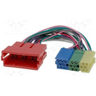 4CarMedia, Installation autoradio, Adaptateur mini-prise ISO 20 broches, mini-fiche ISO pour Audi, VW - Publicité 4CarMedia, Installation autoradio, Adaptateur mini-prise ISO 20 broches, mini-fiche ISO pour Audi, VW - Publicité