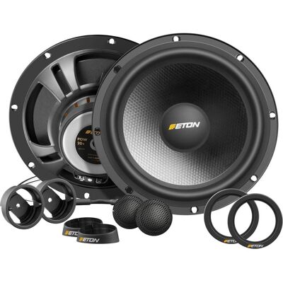 Eton Haut-parleur hifi auto, POW20P - Haut-parleurs pour voiture - Ensemble composite de 20 cm - Haut-parleurs à 2 voies - Publicité Eton Haut-parleur hifi auto, POW20P - Haut-parleurs pour voiture - Ensemble composite de 20 cm - Haut-parleurs à 2 voies - Publicité