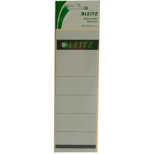 Leitz, Classeur : accessoires, Etiquette de dos de dossier, 61 x 192 mm, courte, large, grise, convient pour standard et - Publicité Leitz, Classeur : accessoires, Etiquette de dos de dossier, 61 x 192 mm, courte, large, grise, convient pour standard et - Publicité