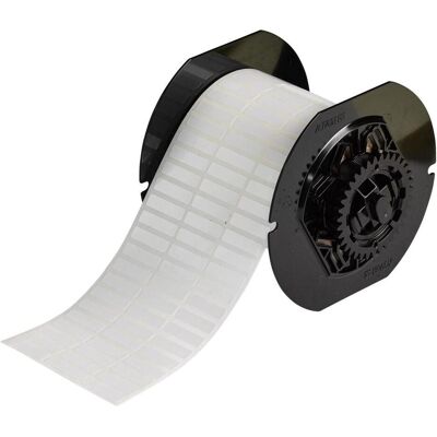 Brady, Rouleau d’étiquettes, B33-51-777, polyimide, blanc, brillant, 25.40 x 6.35 mm, permanent, 3 pistes (10000 u.) (85.09 mm) - Publicité Brady, Rouleau d’étiquettes, B33-51-777, polyimide, blanc, brillant, 25.40 x 6.35 mm, permanent, 3 pistes (10000 u.) (85.09 mm) - Publicité