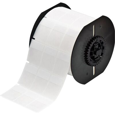 Brady, Rouleau d’étiquettes, B33-9-461, polyester, blanc/transparent, mat, 25.40 x 12.70(36.50) mm, permanent, 3 pistes ( (85.09 mm) - Publicité Brady, Rouleau d’étiquettes, B33-9-461, polyester, blanc/transparent, mat, 25.40 x 12.70(36.50) mm, permanent, 3 pistes ( (85.09 mm) - Publicité