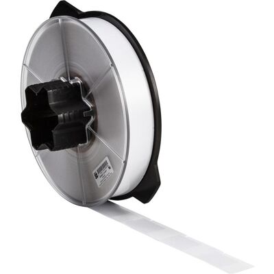 Brady, Rouleau d’étiquettes, WRAP-10-417, Vinyle, mat, blanc/transparent, 25.40 x 19.05(57.15) mm, auto-laminant, perm (32.77 mm) - Publicité Brady, Rouleau d’étiquettes, WRAP-10-417, Vinyle, mat, blanc/transparent, 25.40 x 19.05(57.15) mm, auto-laminant, perm (32.77 mm) - Publicité
