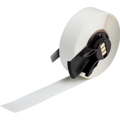 Brady, Rouleau d’étiquettes, M6C-500-432, polyester, transparent, brillant, 12,70 mm x 15,24 m, permanent, continu (19.05 mm) - Publicité Brady, Rouleau d’étiquettes, M6C-500-432, polyester, transparent, brillant, 12,70 mm x 15,24 m, permanent, continu (19.05 mm) - Publicité