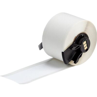 Brady, Rouleau d’étiquettes, M6C-1300-489, polyester, blanc, mat, 33.02 mm x 15.24 m, extra-adhérent, en continu (39.37 mm) - Publicité Brady, Rouleau d’étiquettes, M6C-1300-489, polyester, blanc, mat, 33.02 mm x 15.24 m, extra-adhérent, en continu (39.37 mm) - Publicité
