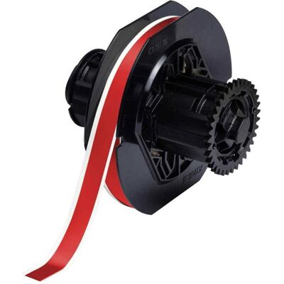 Brady, Rouleau d’étiquettes, B30C-500-7569-RD, Vinyle standard, rouge, brillant, 12.70 mm x 30.00 m, en continu (19.05 mm) - Publicité Brady, Rouleau d’étiquettes, B30C-500-7569-RD, Vinyle standard, rouge, brillant, 12.70 mm x 30.00 m, en continu (19.05 mm) - Publicité