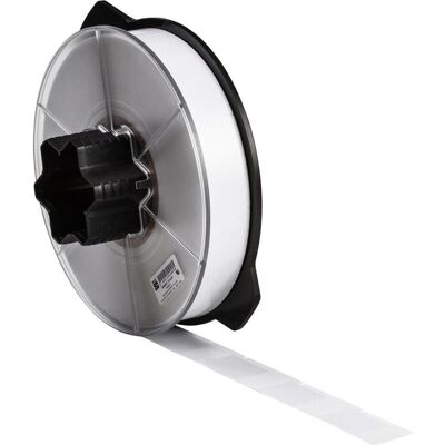 Brady, Rouleau d’étiquettes, WRAP-10-427, vinyle, mat, blanc/transparent, 25.40 x 19.05(57.15) mm, auto-laminant, perm (32.77 mm) - Publicité Brady, Rouleau d’étiquettes, WRAP-10-427, vinyle, mat, blanc/transparent, 25.40 x 19.05(57.15) mm, auto-laminant, perm (32.77 mm) - Publicité