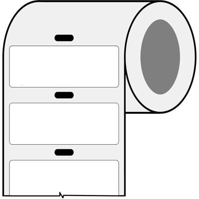 Brady, Rouleau d’étiquettes, BPT-648-427AW, Vinyle, blanc, 66.68 x 25.40 mm, permanent (2000 E.) (66.68 mm) - Publicité Brady, Rouleau d’étiquettes, BPT-648-427AW, Vinyle, blanc, 66.68 x 25.40 mm, permanent (2000 E.) (66.68 mm) - Publicité