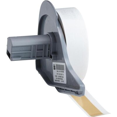 Brady, Rouleau d’étiquettes, M7C-500-595-TN, Ruban vinyle, beige, brillant, 12.70 mm x 15.24 m, permanent, continu (12.70 mm) - Publicité Brady, Rouleau d’étiquettes, M7C-500-595-TN, Ruban vinyle, beige, brillant, 12.70 mm x 15.24 m, permanent, continu (12.70 mm) - Publicité