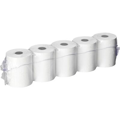 Mitsubishi Rouleau de papier thermique, ROULEAUX THERMIQUES WSS.57MMX25M 5PCS. Publicité Mitsubishi Rouleau de papier thermique, ROULEAUX THERMIQUES WSS.57MMX25M 5PCS. Publicité