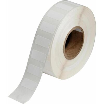 Brady, Rouleau d’étiquettes, J20-59-7425J, polypropylène, blanc, mat, 25.40 x 12.70 mm, permanent (2000 étiquettes) (30.48 mm) - Publicité Brady, Rouleau d’étiquettes, J20-59-7425J, polypropylène, blanc, mat, 25.40 x 12.70 mm, permanent (2000 étiquettes) (30.48 mm) - Publicité