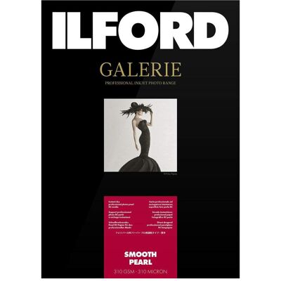 Ilford Galerie Smooth Pearl 310g A4 25 feuilles (310 g/m², A4, 25 pcs), Papier photo, Blanc - Publicité Ilford Galerie Smooth Pearl 310g A4 25 feuilles (310 g/m², A4, 25 pcs), Papier photo, Blanc - Publicité