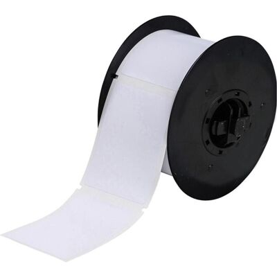 Brady, Rouleau d’étiquettes, B30-241-595-BLNKWT, Étiquettes en vinyle, blanches, brillantes, 57.15 x 76.20 mm, permanentes (300 - Publicité Brady, Rouleau d’étiquettes, B30-241-595-BLNKWT, Étiquettes en vinyle, blanches, brillantes, 57.15 x 76.20 mm, permanentes (300 - Publicité