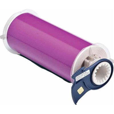Brady, Rouleau d’étiquettes, B85-200x15-595-PL, Ruban vinyle haute performance, violet, brillant, 200.00 mm x 15.00 m, permenan - Publicité Brady, Rouleau d’étiquettes, B85-200x15-595-PL, Ruban vinyle haute performance, violet, brillant, 200.00 mm x 15.00 m, permenan - Publicité