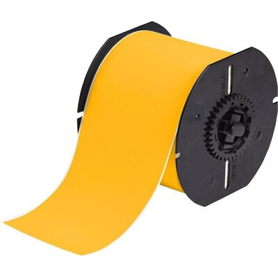 Brady, Rouleau d’étiquettes, B30C-2250-7569-YL, Vinyle standard, jaune, 57mm x 30m, en continu (57 mm) - Publicité Brady, Rouleau d’étiquettes, B30C-2250-7569-YL, Vinyle standard, jaune, 57mm x 30m, en continu (57 mm) - Publicité
