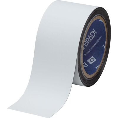 Brady, Rouleau d’étiquettes, J50C-2500-2509, polyester magnétique, blanc, mat, 63,50 mm x 7,62 m, en continu (63.50 mm) - Publicité Brady, Rouleau d’étiquettes, J50C-2500-2509, polyester magnétique, blanc, mat, 63,50 mm x 7,62 m, en continu (63.50 mm) - Publicité
