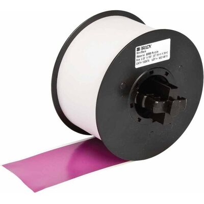 Brady, Rouleau d’étiquettes, B-595, Ruban vinyle industriel haute performance, violet, brillant, 57.00 mm x 30.00 m, permanent (57.15 mm) - Publicité Brady, Rouleau d’étiquettes, B-595, Ruban vinyle industriel haute performance, violet, brillant, 57.00 mm x 30.00 m, permanent (57.15 mm) - Publicité