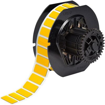 Brady, Rouleau d’étiquettes, B30EP-171-593-YL, EPREP (nouveau), polyester, jaune, brillant, 27.00 x 12.45 mm, permanent (500 E) - Publicité Brady, Rouleau d’étiquettes, B30EP-171-593-YL, EPREP (nouveau), polyester, jaune, brillant, 27.00 x 12.45 mm, permanent (500 E) - Publicité