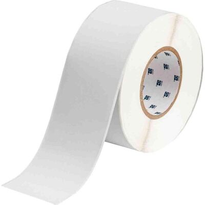 Brady, Rouleau d’étiquettes, THT-21-437, fluorure de polyvinyle, blanc, 76,20 mm x 91,44 m, autoextinguible, permanent (1 (76.20 mm) - Publicité Brady, Rouleau d’étiquettes, THT-21-437, fluorure de polyvinyle, blanc, 76,20 mm x 91,44 m, autoextinguible, permanent (1 (76.20 mm) - Publicité