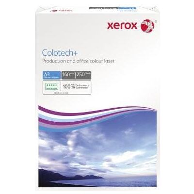 Xerox Papier, Colotech+ Blanc (A3, 160 g/m²) - Publicité Xerox Papier, Colotech+ Blanc (A3, 160 g/m²) - Publicité