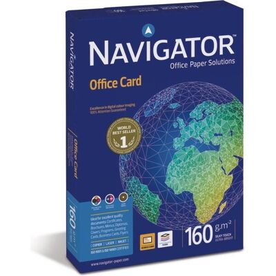 Navigator, Papier, Carte Office Premium (A4, 160 g/m²) - Publicité Navigator, Papier, Carte Office Premium (A4, 160 g/m²) - Publicité