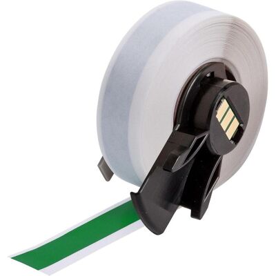 Brady, Rouleau d’étiquettes, M6C-500-595-GN, Ruban vinyle haute performance, vert, brillant, 12.70 mm x 15.24 m, permanent (12.70 mm) - Publicité Brady, Rouleau d’étiquettes, M6C-500-595-GN, Ruban vinyle haute performance, vert, brillant, 12.70 mm x 15.24 m, permanent (12.70 mm) - Publicité
