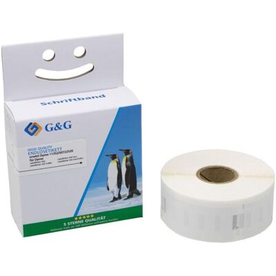 G&G Étiquettes d'adresse - 25 x 54 mm - Publicité G&G Étiquettes d'adresse - 25 x 54 mm - Publicité