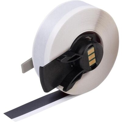 Brady, Rouleau d’étiquettes, M6C-500-439-BK, Vinyle, noir, brillant, 12,70 mm x 15,24 m, permanent, continu (12.70 mm) - Publicité Brady, Rouleau d’étiquettes, M6C-500-439-BK, Vinyle, noir, brillant, 12,70 mm x 15,24 m, permanent, continu (12.70 mm) - Publicité