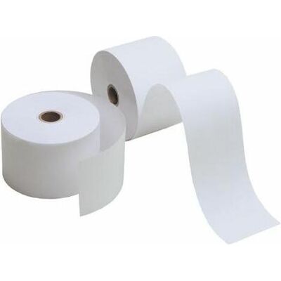 Kores, Rouleau de papier thermique, Rouleaux thermiques pour lecteurs de cartes, 57 mm x 18 m sans bois, 1 couche, impression pour - Publicité Kores, Rouleau de papier thermique, Rouleaux thermiques pour lecteurs de cartes, 57 mm x 18 m sans bois, 1 couche, impression pour - Publicité