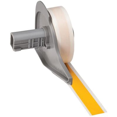 Brady, Rouleau d’étiquettes, M7C-500-581-YL, Ruban vinyle, jaune, brillant, 12.70 mm x 15.24 m, amovible, continu (12.70 mm) - Publicité Brady, Rouleau d’étiquettes, M7C-500-581-YL, Ruban vinyle, jaune, brillant, 12.70 mm x 15.24 m, amovible, continu (12.70 mm) - Publicité