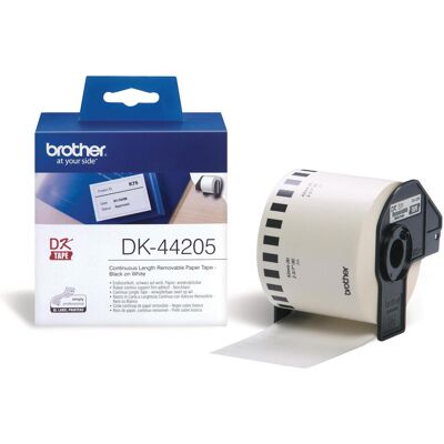 Brother Rouleau d’étiquettes, Dk-44205 (62 mm) - Publicité Brother Rouleau d’étiquettes, Dk-44205 (62 mm) - Publicité