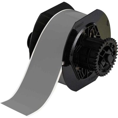 Brady, Rouleau d’étiquettes, B30C-2250-595-GY, Vinyle haute performance, gris, brillant, 57.15 mm x 30.48 m, permanent, continu (57.15 mm) - Publicité Brady, Rouleau d’étiquettes, B30C-2250-595-GY, Vinyle haute performance, gris, brillant, 57.15 mm x 30.48 m, permanent, continu (57.15 mm) - Publicité