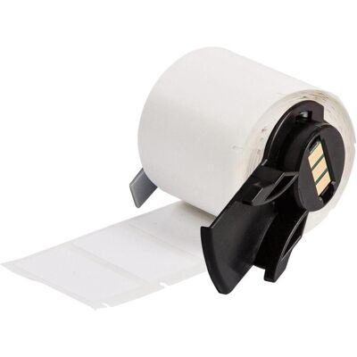 Brady, Rouleau d’étiquettes, M6-7-499, Tissu nylon, blanc, mat, 12.70 x 12.70 mm, permanent (500 E) (20.62 mm) - Publicité Brady, Rouleau d’étiquettes, M6-7-499, Tissu nylon, blanc, mat, 12.70 x 12.70 mm, permanent (500 E) (20.62 mm) - Publicité