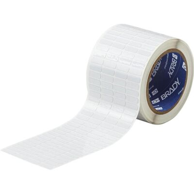 Brady, Rouleau d’étiquettes, Étiquettes en polyimide pour circuits imprimés, blanches, brillantes, 2 mils, mandrin de 76 mm (19.05 mm) - Publicité Brady, Rouleau d’étiquettes, Étiquettes en polyimide pour circuits imprimés, blanches, brillantes, 2 mils, mandrin de 76 mm (19.05 mm) - Publicité