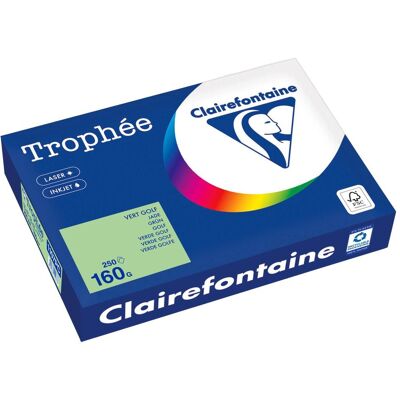 Clairefontaine - Trophée Tel - A4 - Papier coloré - Publicité Clairefontaine - Trophée Tel - A4 - Papier coloré - Publicité