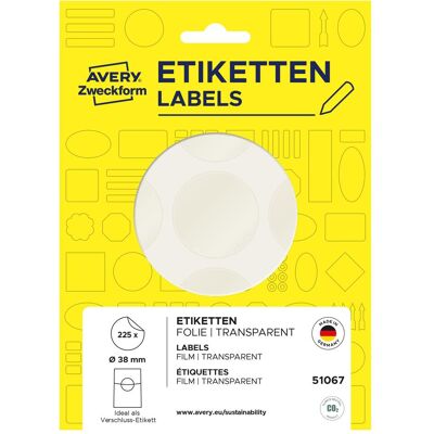 Avery Étiquettes, Étiquettes de fermeture - Publicité Avery Étiquettes, Étiquettes de fermeture - Publicité