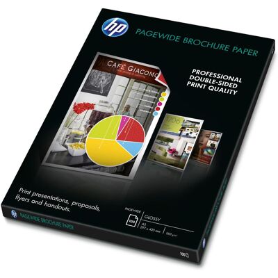 HP Papier, Papier PageWide (A3, 100 feuilles, 160 g/m²) - Publicité HP Papier, Papier PageWide (A3, 100 feuilles, 160 g/m²) - Publicité