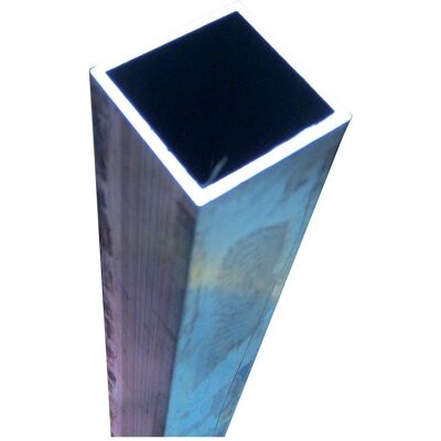 Brady, Étiquettes, Barre carrée, aluminium, argent, 40 x 40 x 1500 mm, avec embout (1 pièce) - Publicité Brady, Étiquettes, Barre carrée, aluminium, argent, 40 x 40 x 1500 mm, avec embout (1 pièce) - Publicité