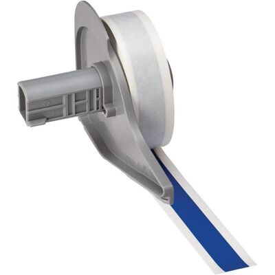 Brady, Rouleau d’étiquettes, M7C-500-595-BL, Ruban vinyle, bleu, brillant, 12.70 mm x 15.24 m, permanent, continu (12.70 mm) - Publicité Brady, Rouleau d’étiquettes, M7C-500-595-BL, Ruban vinyle, bleu, brillant, 12.70 mm x 15.24 m, permanent, continu (12.70 mm) - Publicité