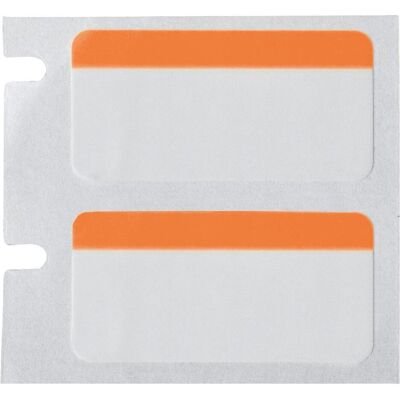 Brady, Rouleau d’étiquettes, B33-302-494-OR, polyester, blanc/orange, brillant, 41.28 x 15.24 mm, permanent (1500 U.) (41.28 mm) - Publicité Brady, Rouleau d’étiquettes, B33-302-494-OR, polyester, blanc/orange, brillant, 41.28 x 15.24 mm, permanent (1500 U.) (41.28 mm) - Publicité