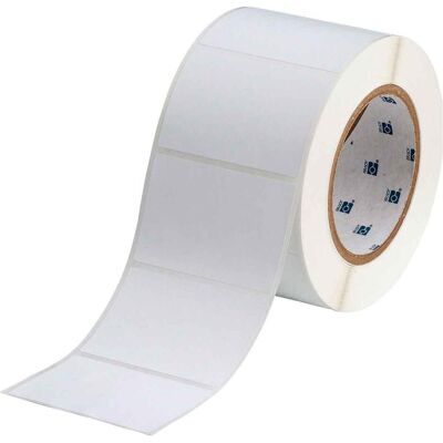 Brady, Rouleau d’étiquettes, THT-19-438-1, polyester métallisé, infalsifiable, 76,2 x 50,8mm, permanent, 1 piste (81.28 mm) - Publicité Brady, Rouleau d’étiquettes, THT-19-438-1, polyester métallisé, infalsifiable, 76,2 x 50,8mm, permanent, 1 piste (81.28 mm) - Publicité