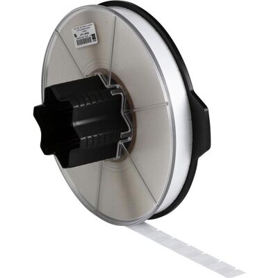 Brady, Rouleau d’étiquettes, WRAP-1-417, vinyle, mat, blanc/transparent, 12.70 x 9.53(19.05) mm, auto-laminant, permanent - Publicité Brady, Rouleau d’étiquettes, WRAP-1-417, vinyle, mat, blanc/transparent, 12.70 x 9.53(19.05) mm, auto-laminant, permanent - Publicité