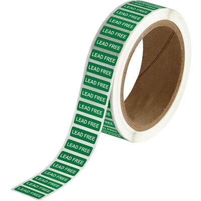Brady, Rouleau d’étiquettes, Conformité/sans plomb, 30 x 10 mm - Publicité Brady, Rouleau d’étiquettes, Conformité/sans plomb, 30 x 10 mm - Publicité