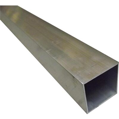 Brady, Étiquettes, Barre carrée, aluminium, argent, 40 x 40 x 2000 mm, avec embout (1 pièce) - Publicité Brady, Étiquettes, Barre carrée, aluminium, argent, 40 x 40 x 2000 mm, avec embout (1 pièce) - Publicité