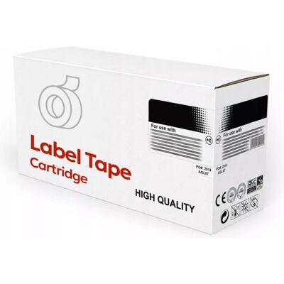 HP Étiquettes, Compatible Brother DK-22606 (DK22606) Label Tape Noir sur Jaune - Publicité HP Étiquettes, Compatible Brother DK-22606 (DK22606) Label Tape Noir sur Jaune - Publicité