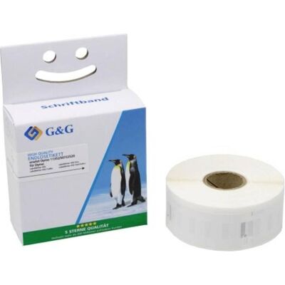 G&G 11352 - Étiquettes de remplacement - Étiquettes pour Dymo 25x54mm - Publicité G&G 11352 - Étiquettes de remplacement - Étiquettes pour Dymo 25x54mm - Publicité