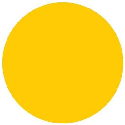 Brady, Étiquettes, Étiquettes en papier sur rouleau, jaune, 75 mm de diamètre, rondes (500 p.) - Publicité Brady, Étiquettes, Étiquettes en papier sur rouleau, jaune, 75 mm de diamètre, rondes (500 p.) - Publicité