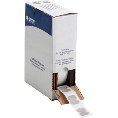 Brady, Rouleau d’étiquettes, Etiquettes ovales pour M710 et BMP71 (27.43 mm) - Publicité Brady, Rouleau d’étiquettes, Etiquettes ovales pour M710 et BMP71 (27.43 mm) - Publicité