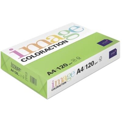 Coloraction Java Papier Couleur A4 - Papier de couleur pour imprimante - 120 g/m², 250 feuilles, vert - Publicité Coloraction Java Papier Couleur A4 - Papier de couleur pour imprimante - 120 g/m², 250 feuilles, vert - Publicité