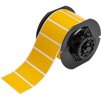 Brady, Rouleau d’étiquettes, B33-7-8591-YL, polyester résistant aux intempéries, jaune, brillant, 69.85 x 31.75 mm, permanent ( - Publicité Brady, Rouleau d’étiquettes, B33-7-8591-YL, polyester résistant aux intempéries, jaune, brillant, 69.85 x 31.75 mm, permanent ( - Publicité